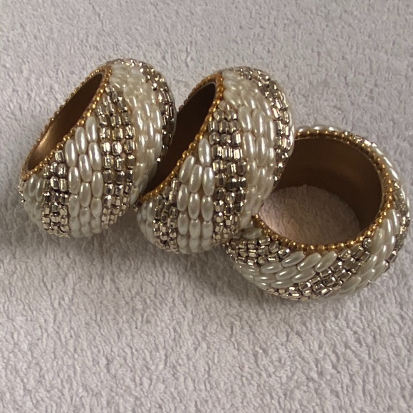Set of 3 Napkin Rings - Picture 1 of 5